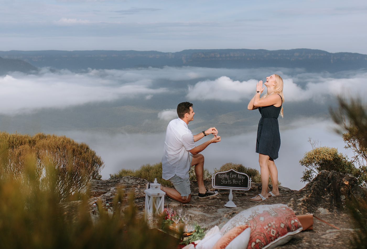 A helicopter proposal in the Blue Mountains